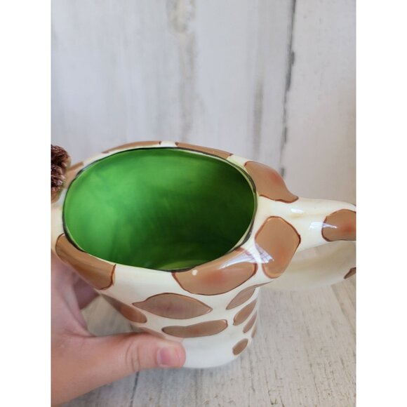 Swak unique giraffe vintage cup coffee home decor Lynda Corneille collectible - Picture 7 of 10